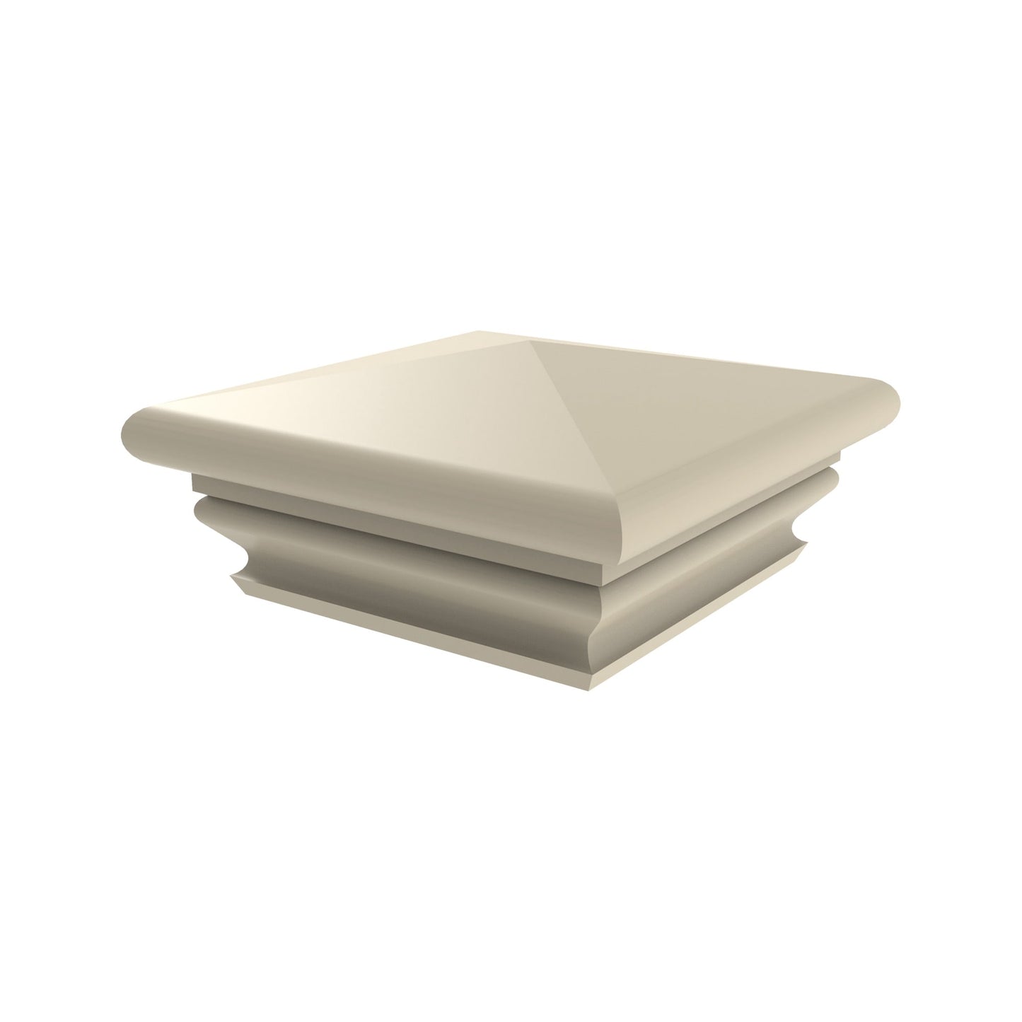 Federation Post Cap - 5" x 5"-Fence Post Caps-ActiveYards-Sand-FenceCenter
