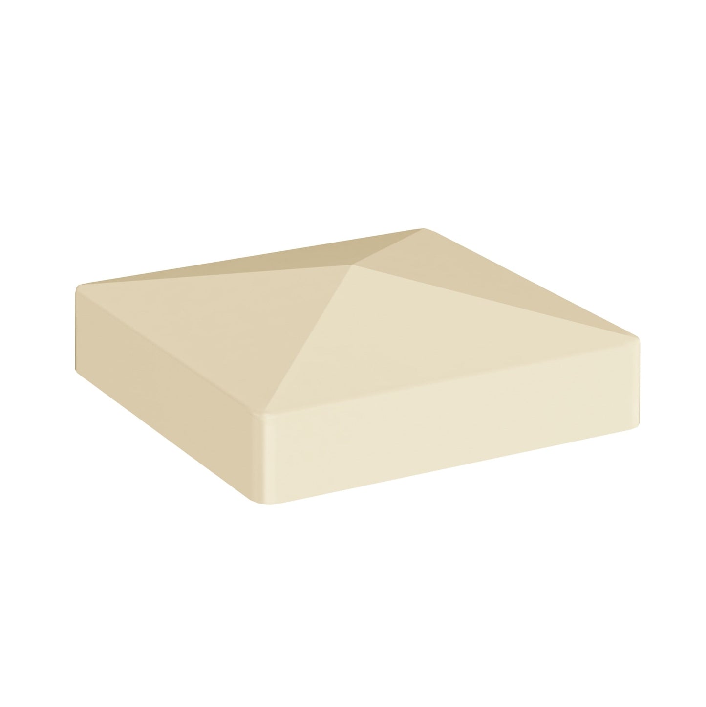 Pyramid Post Cap - 5" x 5"-Fence Post Caps-ActiveYards-Sand-FenceCenter