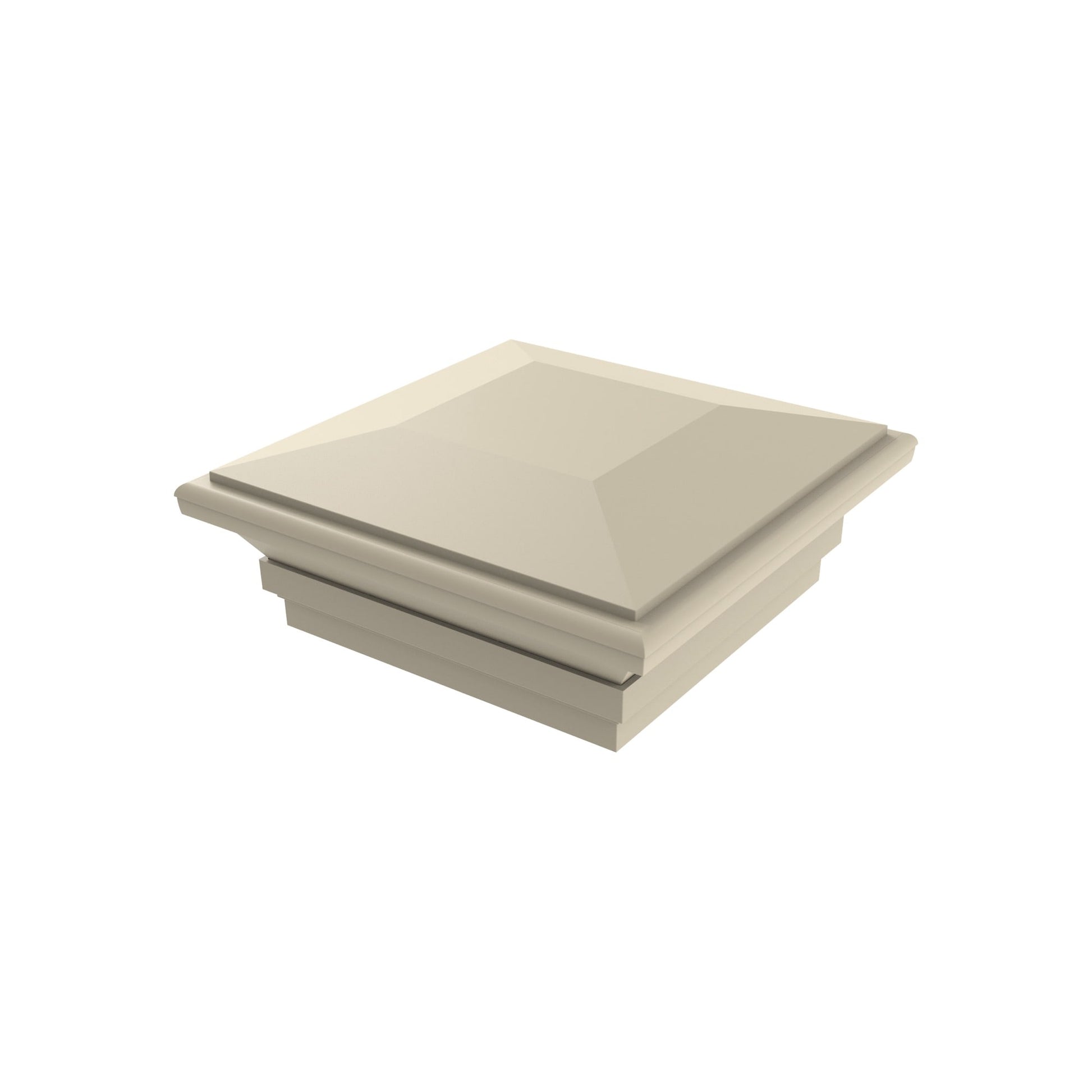 Contemporary Post Cap - 5" x 5"-Fence Post Caps-ActiveYards-FenceCenter
