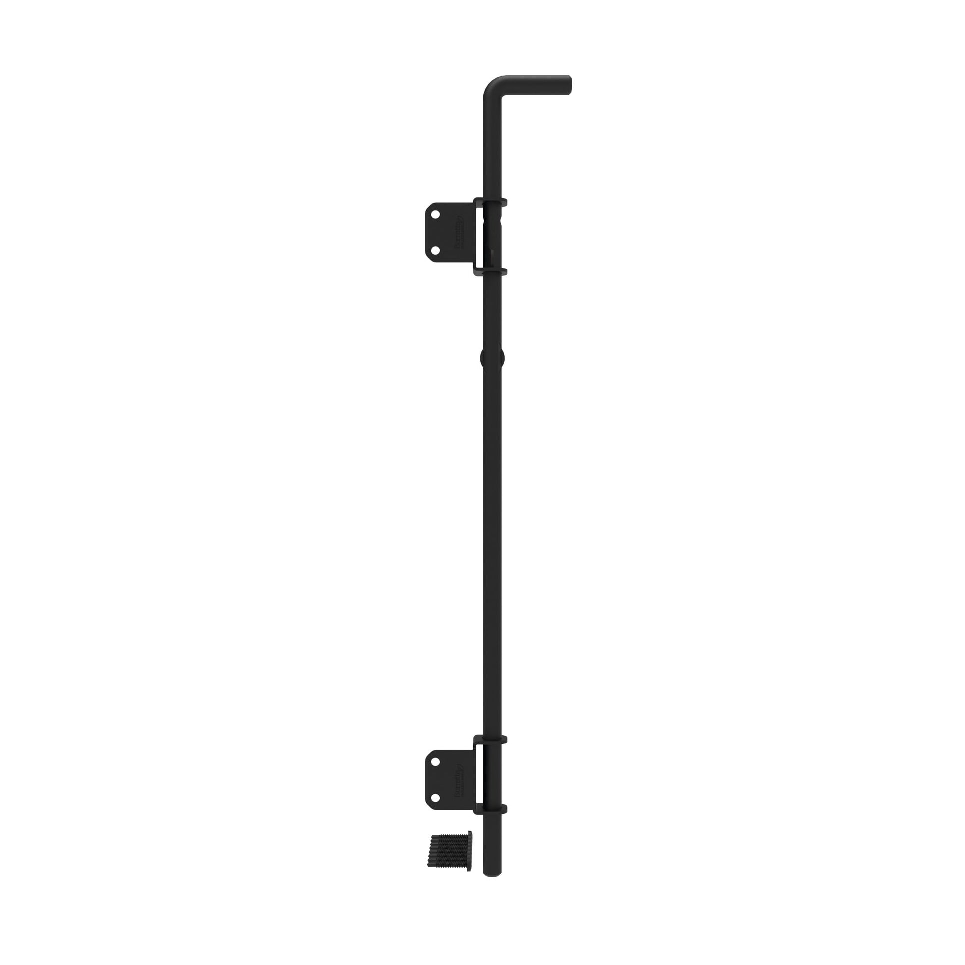 Drop Rod - Heavy Duty - 24"-Drop Rods-BOL Hardware-Black-12-FenceCenter