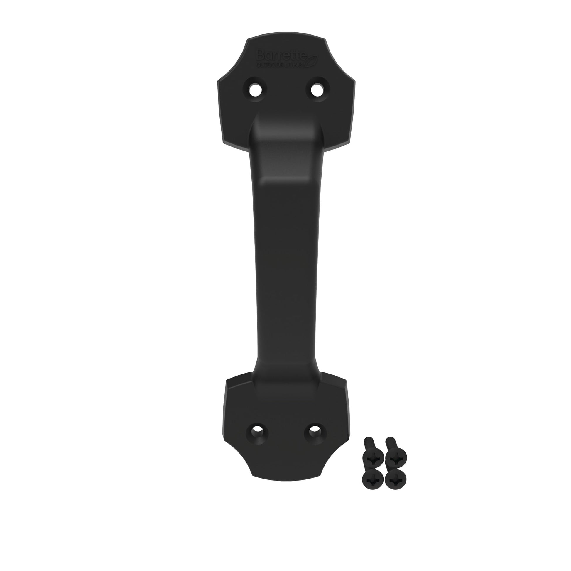 Gate Handle-Accessories-BOL Hardware-Black-40-FenceCenter