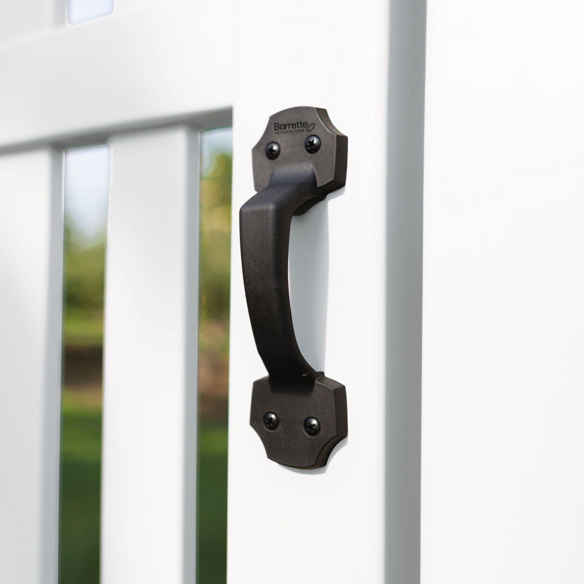 Gate Handle-Accessories-BOL Hardware-Black-40-FenceCenter
