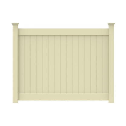 Dogwood Home Series - Fence Panel - 6' x 8'-Vinyl Fence Panels-ActiveYards-Sand-FenceCenter