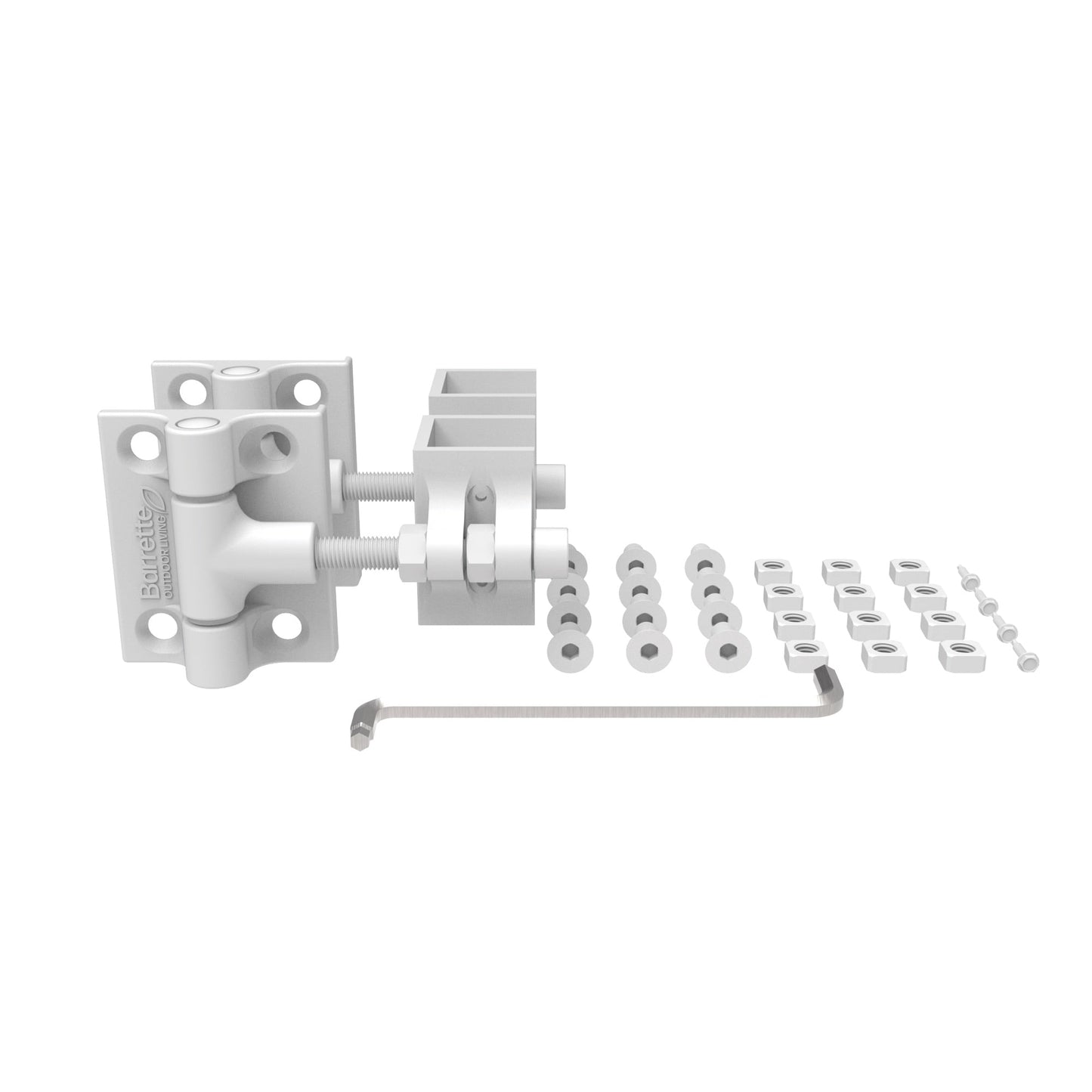 Estate Gate Hinge - 2" Upright-Hinges-BOL Hardware-FenceCenter