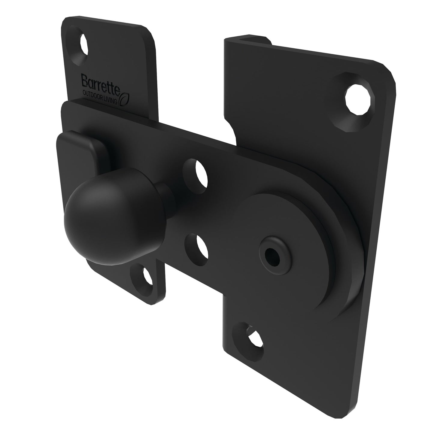 Flip Latch-Latches-BOL Hardware-Black Stainless Steel-48-FenceCenter