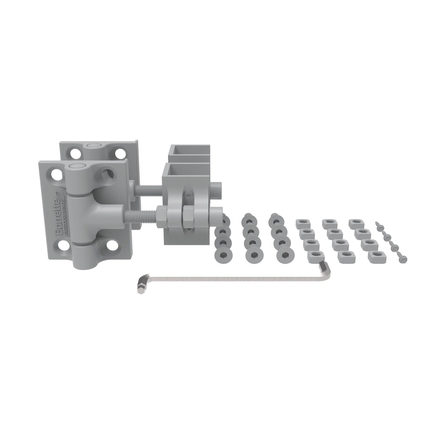 Estate Gate Hinge - 2" Upright-Hinges-BOL Hardware-FenceCenter