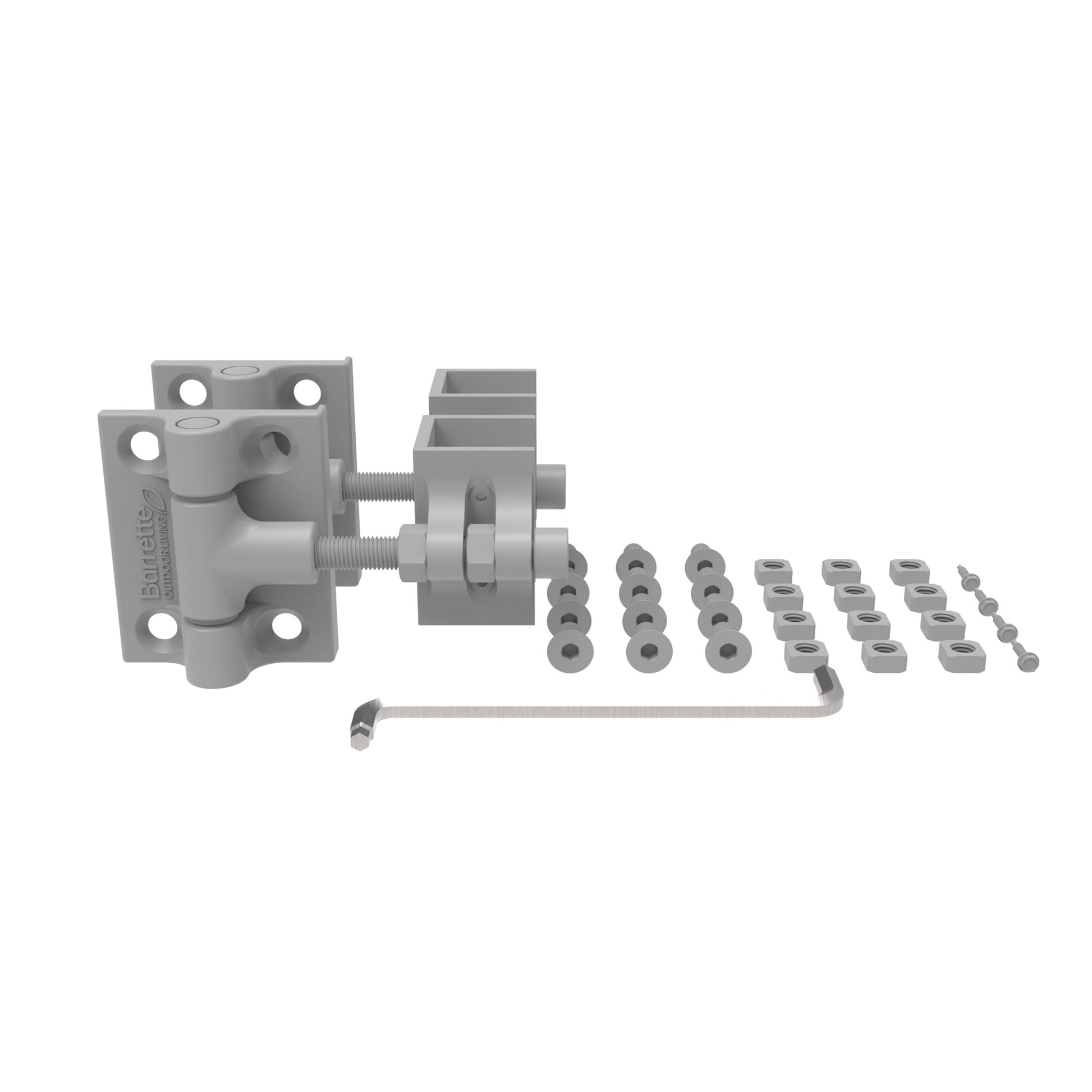 Estate Gate Hinge - 2" Upright-Hinges-BOL Hardware-FenceCenter