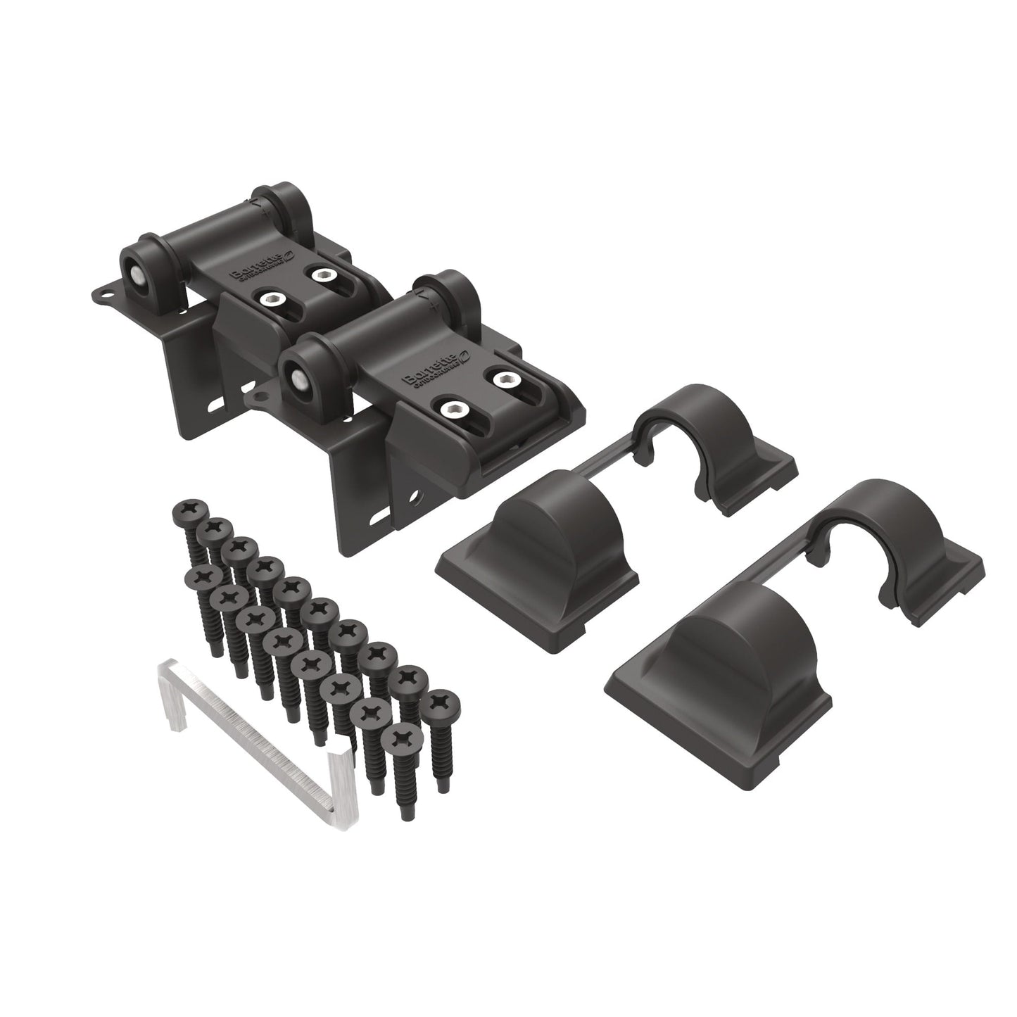 Modern Wrap Hinge - Standard-Hinges-BOL Hardware-FenceCenter