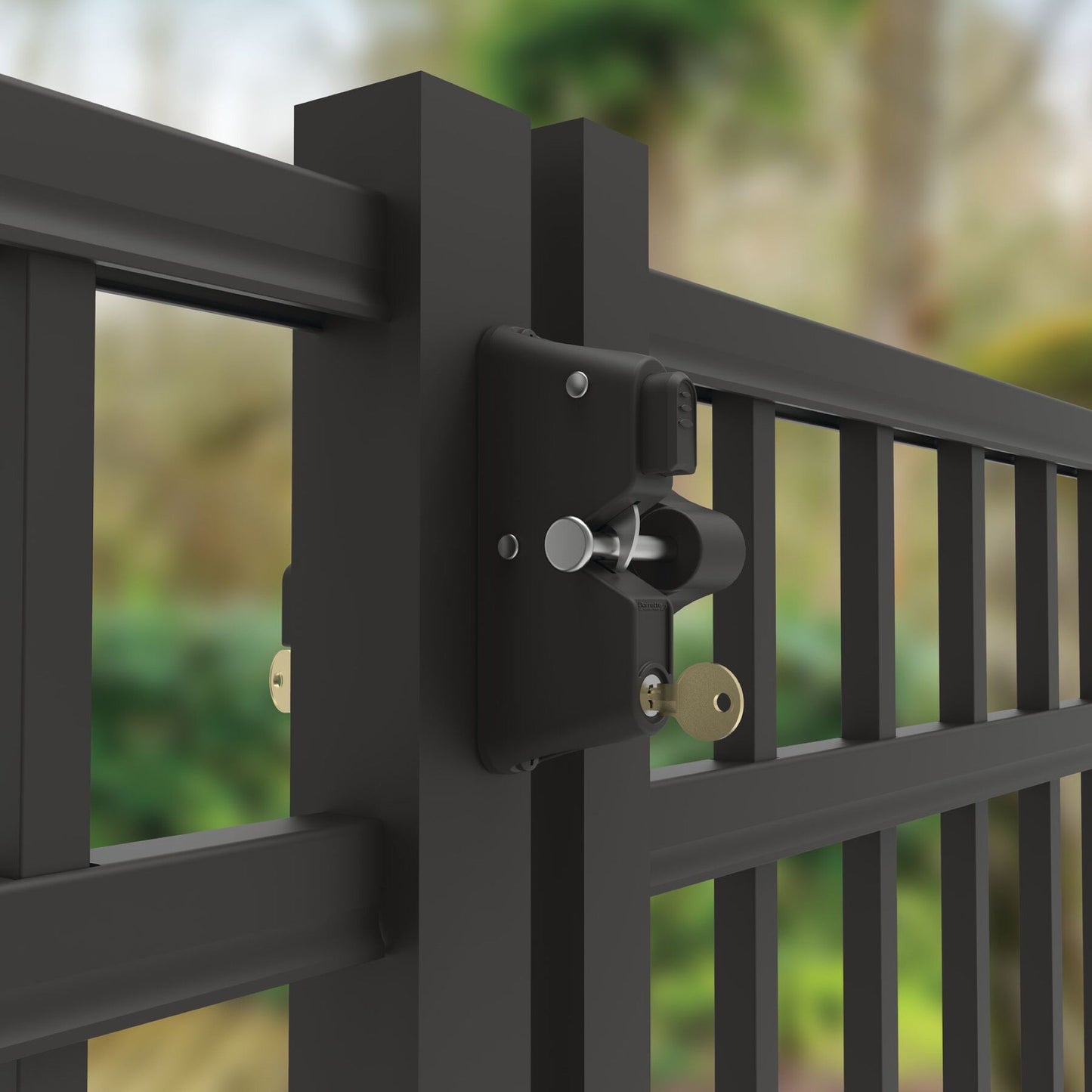 Gravity Latch - Two Sided Locking-Latches-BOL Hardware-FenceCenter