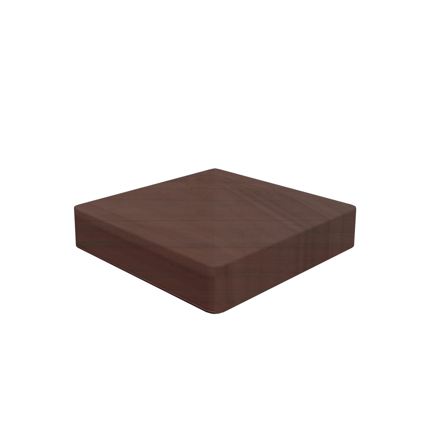 Pyramid Post Cap - 5" x 5"-Fence Post Caps-ActiveYards-Dark Sequoia-FenceCenter