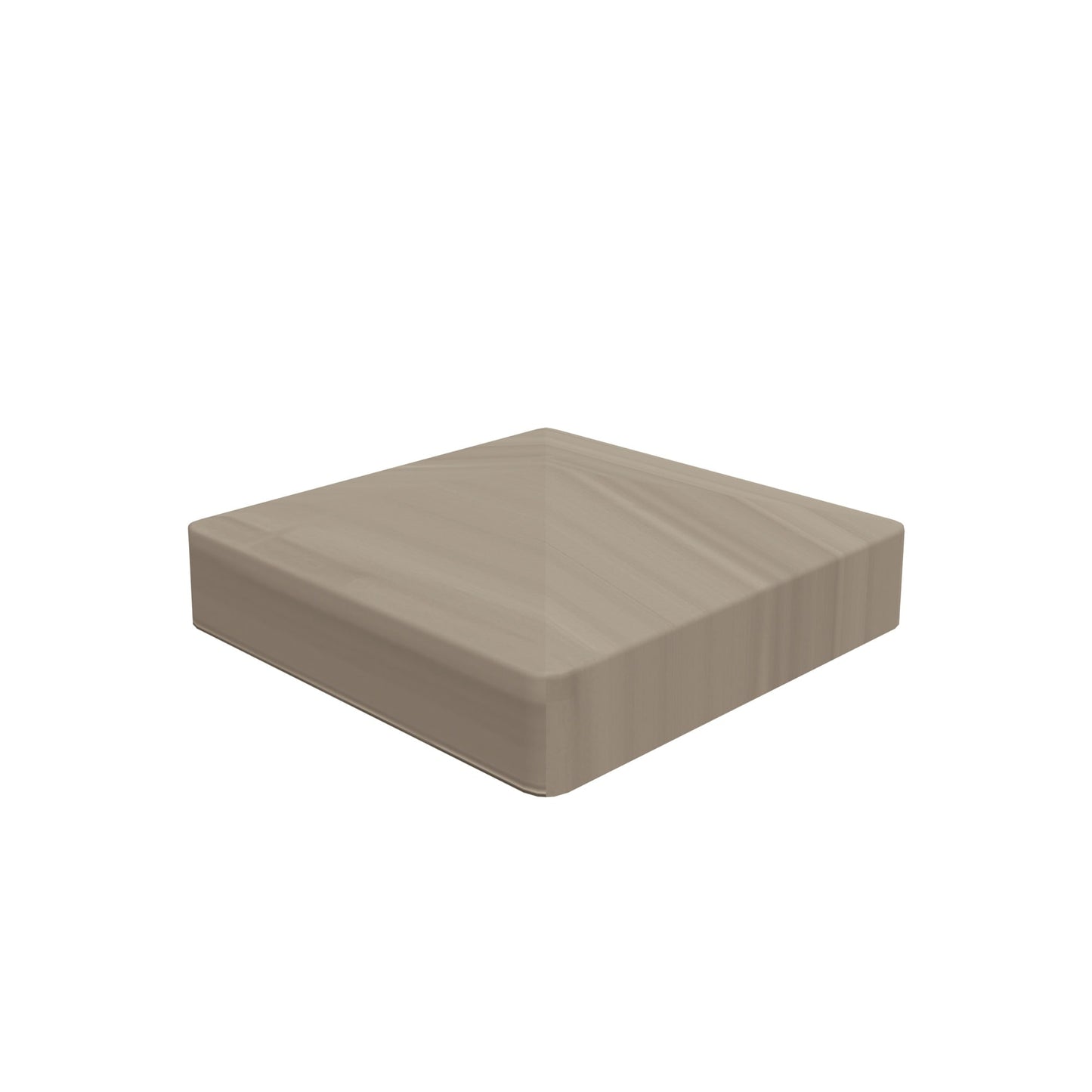 Pyramid Post Cap - 5" x 5"-Fence Post Caps-ActiveYards-Clay-FenceCenter
