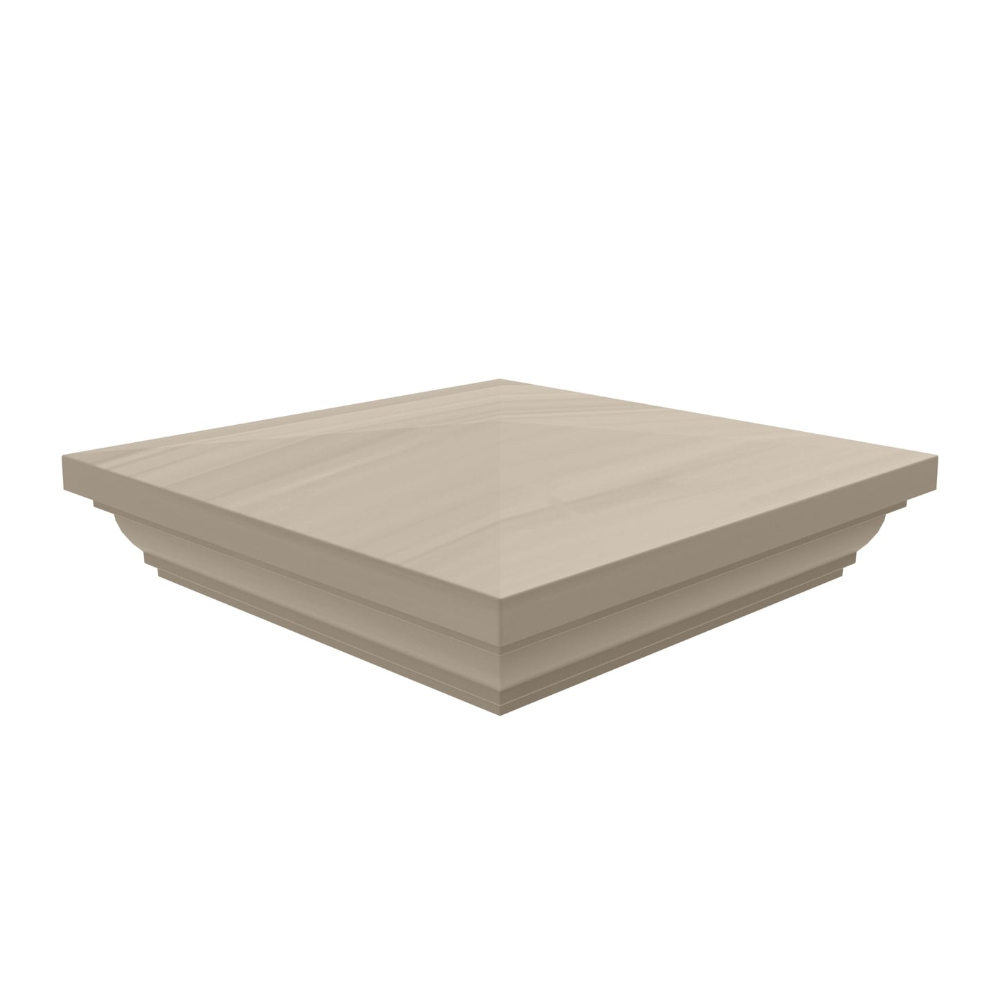 New England Post Cap - 5" x 5"-Fence Post Caps-ActiveYards-Clay-FenceCenter