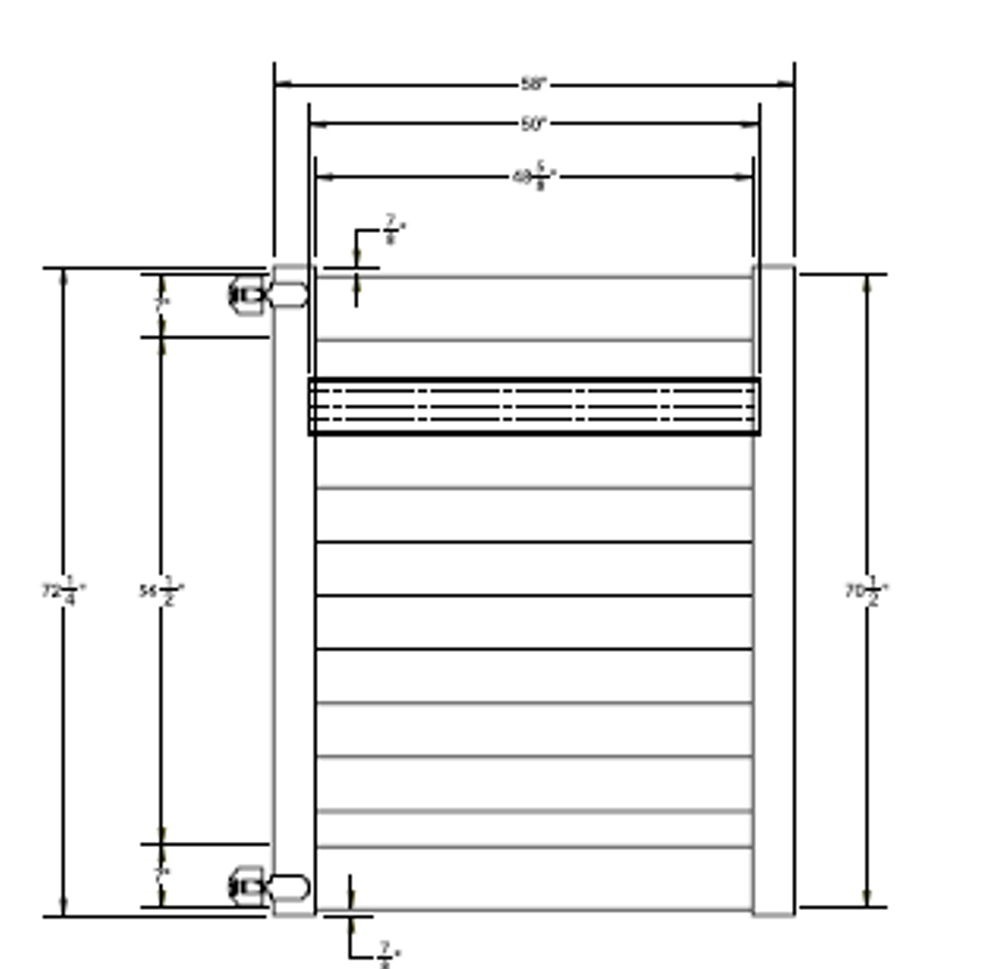Hemlock - Fence Panel - 6' x 8'