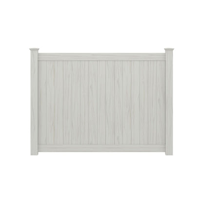 Dogwood Harbor Series - Fence Panel - 6' x 8'-Vinyl Fence Panels-ActiveYards-Weathered Aspen-FenceCenter
